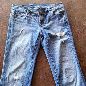 Loft distress jeans